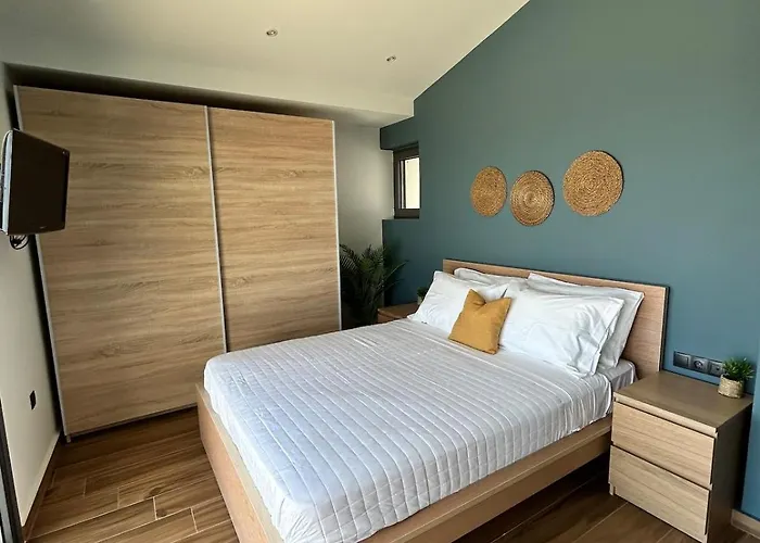 شقة Aelios Petra Sea View Apartment 4