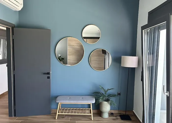 شقة Aelios Petra Sea View Apartment 4